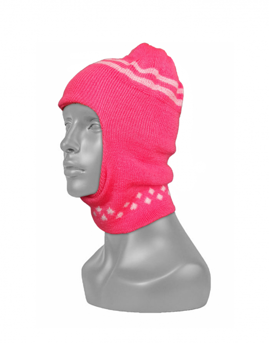 Acrylic Kids monkey cap pink